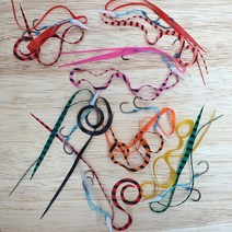 히트존 NEW 타이라바 스커트 참돔 채비 참돔훅, 앵글러존_뉴타이라바스커트_핑펄핑크지브라, 핑펄핑크지브라