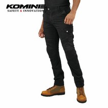KOMINE 다이네즈 배달복 메쉬 바이크복 바지 할리 라이딩진 스피디슈트 아라이 바람막이 우의 오토바이 여름 하이드라 레빗 PK-744, 블랙 (남성)