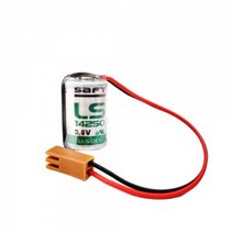 [PLC/열량계 배터리] 사프트 SAFT LS14250 C145550 RB타입 1/2AA사이즈 3.6V 1200mAh, 1개