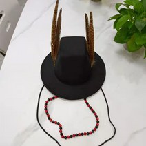 조선 왕 모자 세자 갓 사극 전통 민속 사냥 돌잔치, C 머리둘레 60-63cm