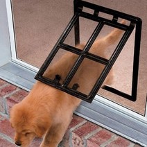 베란다 도어 애견도어 펫도어, 블랙