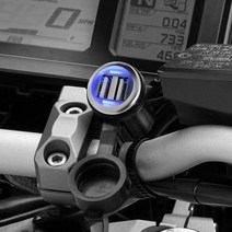 오토바이 BMW 유럽형 DIN 플러그 USB 파워소켓 충전, 1개