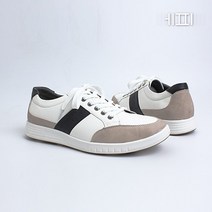 [에피소드블랑] 남자 대학생 가죽 스니커즈단화 2.5cm