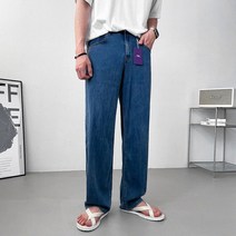 쿨 맥스 -5도 아이스 숏 기본 롱기장 스판 와이드 데님(3color)