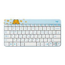 로지텍 K240 NANO 카카오 에디션 무선 키보드 모니터, 일반형, 라이언