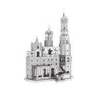 METAL WORKS Z-MODEL METAL IN KOREA 3D 메탈 퍼즐모음, 1개, (MINI실버)이반대종탑