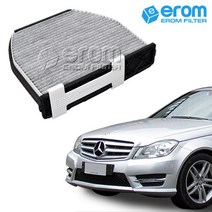 이롬필터 CUK29005 프리미엄 활성탄 에어컨필터, 1개, 벤츠 C클래스 C300 (W204) 에어컨필터 (09~14년)