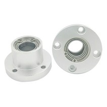 볼베어링 원형 플랜지 블록 시트 하우징 포함 이중 베어링 장착 정밀 볼 링 직경 5 6 8 10 12mm 1 개, [41] 6205ZZ 25-60, [01] 1pcs