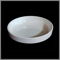 대명멜라민 미색 - 멜라민 신 굽찬기 (국내생산 멜라민 흰그릇 하얀그릇 업소용그릇), (A-212), 2호