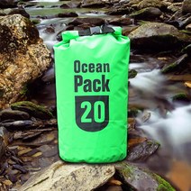 가방 캠핑 표류 하이킹 수영 래프팅용 방수 대용량 버클 스포츠 배낭 20L 누출 방지, 07 Black_01 20l