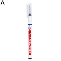 제이즈 공구 20mm 긴 헤드 마커 펜 다목적 욕실 세라믹 목공 장식 깊은 구멍 잉크 도구 세트 5 개/세트, [03] Black