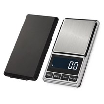 디지털 스케일 0.1g 단위 1KG 정밀 포켓 스케일 디지털 계측 휴대 타입 저울 스케일 저울 업무용 프로용 고정밀 계량 천칭 경량 (0.1g-1kg)