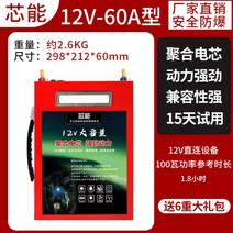 12v 리튬배터리 대용량 60ah 100ah 대용 알루미늄 인산철리튬전지, 발 60A 베스트셀링+충전기, 백팩 배달개