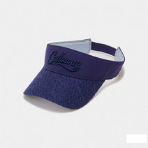 캘러웨이 선바이저 꽃 레이스 로고 자수 골프 23SS 봄 여름 바이저 C23191219 3컬러여성, 네이비