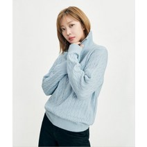 MINDBRIDGE WOMAN두굿_에어얀케이블반집업니트 - 2color MXKT7208 WOMANDoogood_Aeyan Cable Half Zip-Up Knit 2 color