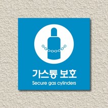세경케이알 WPS246 가스통보호 표지판 실내간판 안내판 경고판 표찰 팻말 경고 도어싸인, 포멕스