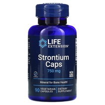라이프익스텐션 Strontium Caps 250 mg 90 채식주의 정
