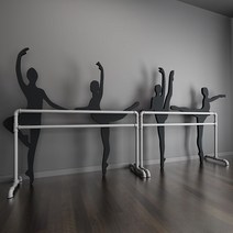 발레바 무용 바 학원 스트레칭 필라테스 유연성 훈련 발레봉 댄스 강습 연습, 백색단일층120x60x80cm