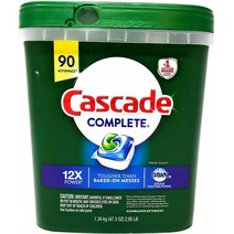 Cascade Complete with Dawn Grease Fighting Power 타블렛 90개