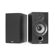 ELAC 데뷔 2.0 B6.2 책장 스피커 블랙 (한 쌍)엘락, Pair
