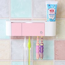 [바보사랑] O2 오투케어 칫솔살균기(벽걸이형), 배송비:1.블랙도어