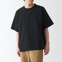 무인양품 남성용 MUJI 워싱 우븐 티셔츠 ACC20ZZZ