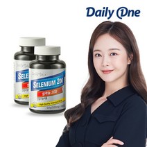 [데일리원] 셀레늄 200 셀렌 영양제 대용량 2통, 2개, 상세 설명 참조, 200정