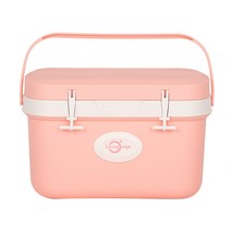 리빙오보제 캠핑 아이스박스, 25L, 로즈핑크
