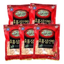 바른팜스 금산 홍삼건빵(400g) x 5봉 옛날 과자, 01. 홍삼건빵(400g) x 5봉