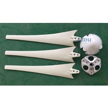 소형발전기 비상발전기 제네레이터 수평 풍력 터빈 용 블레이드 100w 발전기 액세서리 DIY, 02 package 2_01 550mm
