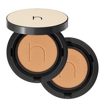 하멜 비건 아쿠아 글로우 제로핏 쿠션 12g [SPF 50+ PA++++] / 촉촉하게 초밀착 물광 커버 팩트, [본품+리필] 3호 베이지