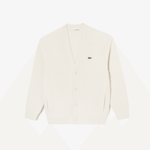 라코스테 남성 립 조직 롱기장 가디건 AH190E-53N XFJ