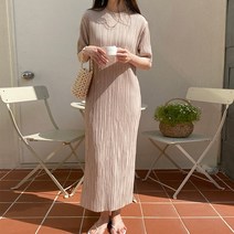 봉봉스토리 기다리는 시간 원피스 플리츠원피스