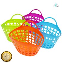 유치원 마트놀이 장바구니 분류바구니 어린이선물 소꿉놀이 소꿉장난, 핑크