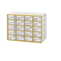 시스맥스 UP 시스템 멀티 박스 소형, 0 노랑, 20단