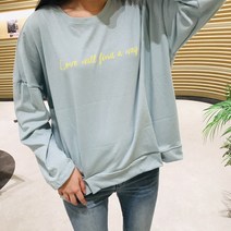 HJK 러브 레터링 맨투맨
