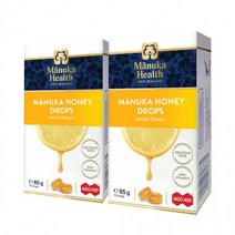 마누카 허니 레몬 드롭 목캔디 15개입 2개, 상세페이지 참조