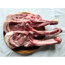 제주흑돼지 프렌치렉 숄더렉 1kg (산지직송 진공포장 돈 토마호크), 360g (뼈1대), 1개