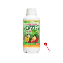 대유 물푸레 500ml 2호 B액 수경재배 양액비료 액비 과채류, 단품