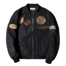 밀리터리 남자 항공점퍼 미군 항공잠바 바시티자켓 블루종 아우터 빅사이즈 오버핏