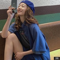 가바바 여성 반팔 트레이닝복 세트 힙한 스트릿 스타일의 집업 여름 트레이닝복 세트 G61212