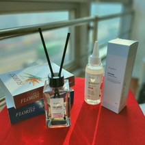 잇츠마이플라워 실내 화장실 디퓨저 실내방향제 리필+디퓨저스틱 5P, 120ml, 불가리안로즈