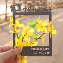 파티해(주문제작) 페이퍼 폴라로이드 토퍼 - 카메라, 메탈