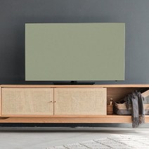 스마트 tv 70 75 80 85 90 95 100 인치 대형 벽걸이 중소기업 티비 Goodtop 유럽 스타일의 간단한 먼지 커버 천 형 lcd 품질, 06, 65인치