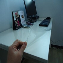주니안 유리대용 투명매트 식탁매트 책상매트 데스크 pvc매트 테이블 커버 보호 방수 아스테이지 주문맞춤제작, 3mm, 70cm X 10cm