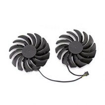 [해외] MSI Rtx2080ti 2080 2070 Gaming X Trio 쿨러 팬 예비 부품 용 교체 그래픽 카드 냉각 팬, Fan B Fan C