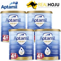 압타밀 골드+ 4단계 900g 4통, 4개