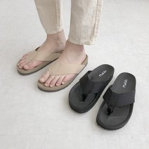 어둑 여름 쿠션 커플 쪼리 슬리퍼