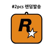 2p세트 차량용 카드형 방향제 락스타 차량 옷장 실내 종이 방향제 세트 렌덤발송, 2개