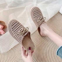 여름 비치 슈즈 휴가철 물놀이 여자 신발 블로퍼 샌들